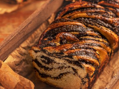 Homemade poppy seeds babka Homemade poppy seeds babka, swirl brioche with poppy seeds
